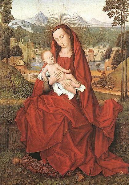 Hans Memling Virgin and Child oil painting image